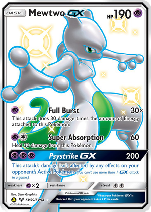 Mewtwo GX card image