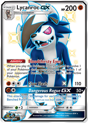 Lycanroc GX card image
