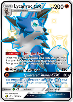Lycanroc GX card image