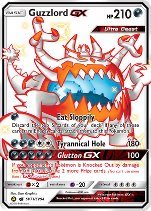 Guzzlord GX card image