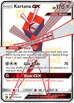Kartana GX card image