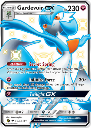 Gardevoir GX card image