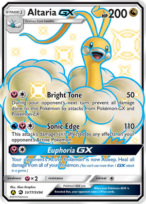 Altaria GX card image