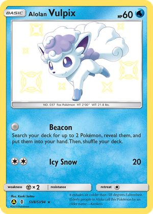 Alolan Vulpix card image