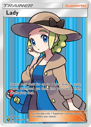 Lady card image