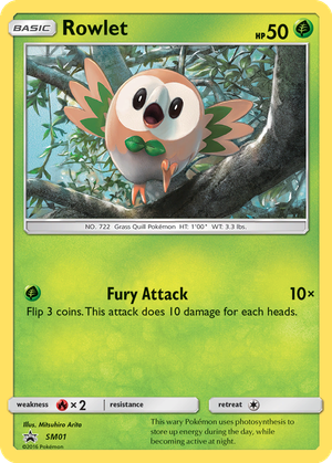 Rowlet card image