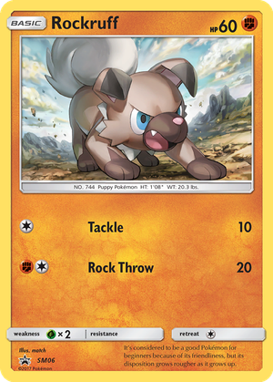 Rockruff card image