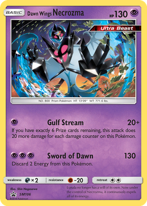 Dawn Wings Necrozma card image