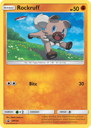 Rockruff card image