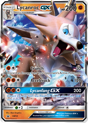 Lycanroc GX card image