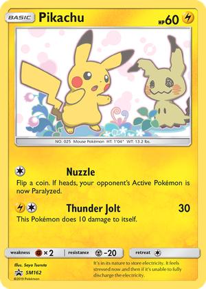 Pikachu card image