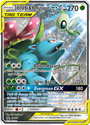 Celebi & Venusaur GX card image