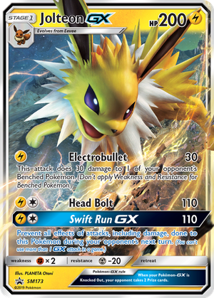 Jolteon GX card image