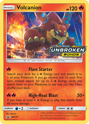 Volcanion card image