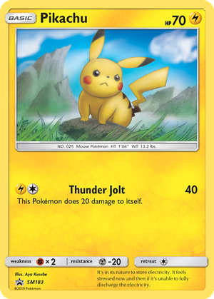 Pikachu card image