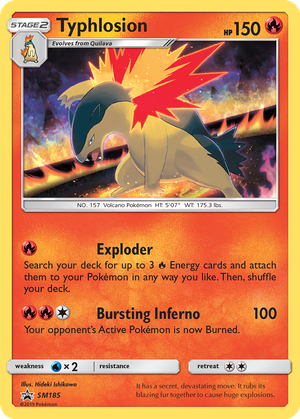 Typhlosion card image