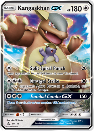 Kangaskhan GX card image