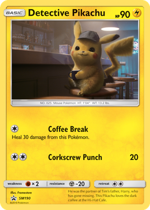 Detective Pikachu card image