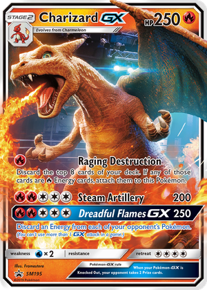 Charizard GX card image