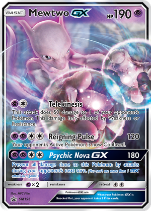 Mewtwo GX card image