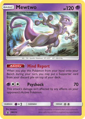 Mewtwo card image