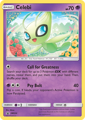 Celebi card image