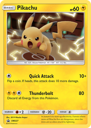 Pikachu card image