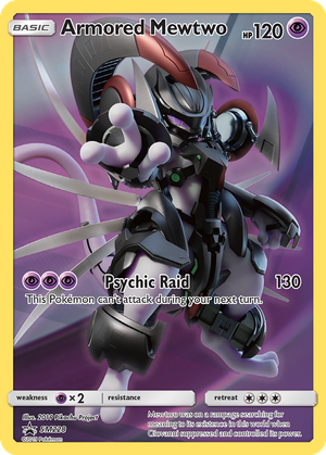 Armored Mewtwo card image