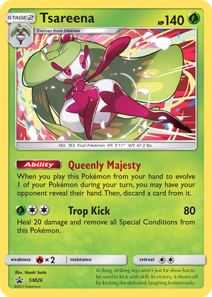 Tsareena card image
