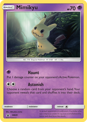 Mimikyu card image