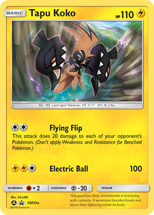 Tapu Koko card image