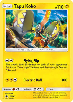 Tapu Koko card image