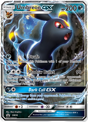 Umbreon GX card image