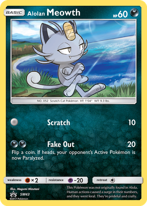 Alolan Meowth card image
