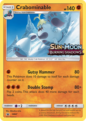 Crabominable card image
