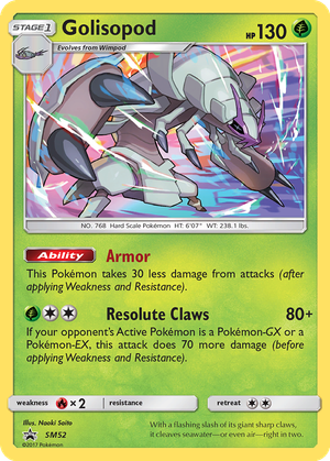 Golisopod card image