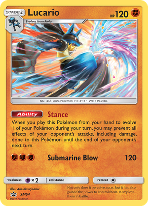 Lucario card image