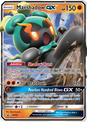 Marshadow GX card image