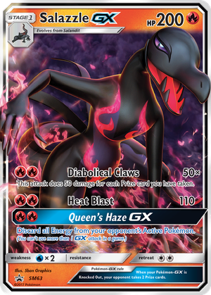 Salazzle GX card image