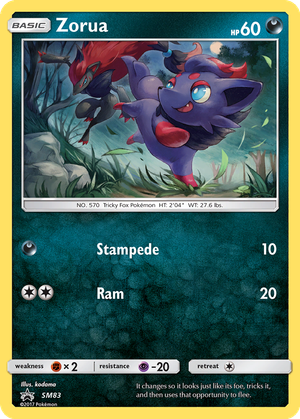 Zorua card image