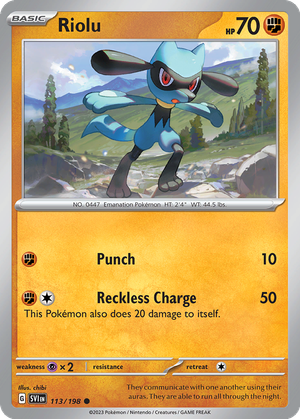 Riolu card image