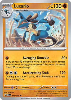 Lucario card image