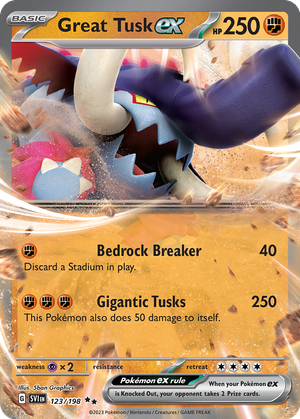 Great Tusk ex card image