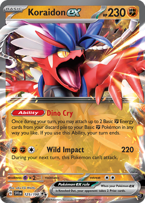Koraidon ex card image