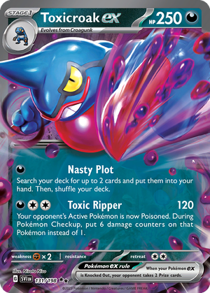 Toxicroak ex card image