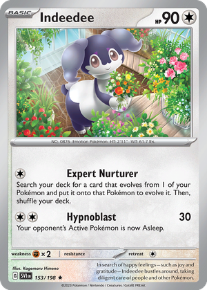 Indeedee card image