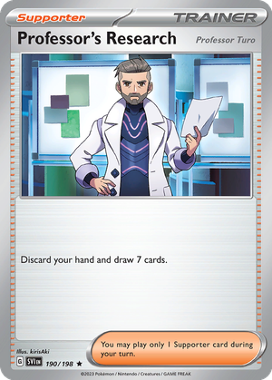 Professor's Research (Professor Turo) card image