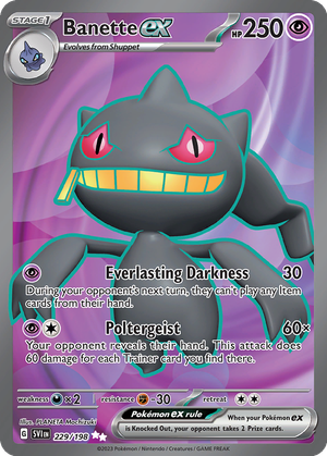 Banette ex card image