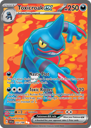 Toxicroak ex card image