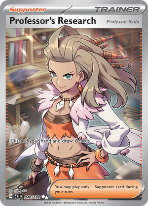 Professor's Research (Professor Sada) card image